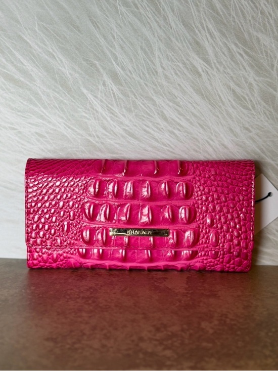 Brahmin Handbags - BRAHMIN Cordelia Wallet Pink Affection Melbourne Ombre genuine Leather NWT Firm